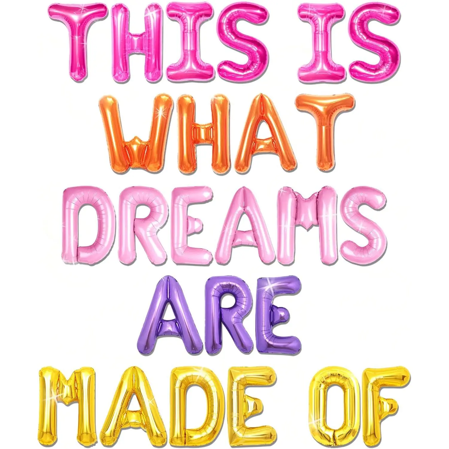 This Is What Dreams Are Made Of Banner for Y2K Party Supplies Threenage Dream Banner 2000s Baby Party Decoration