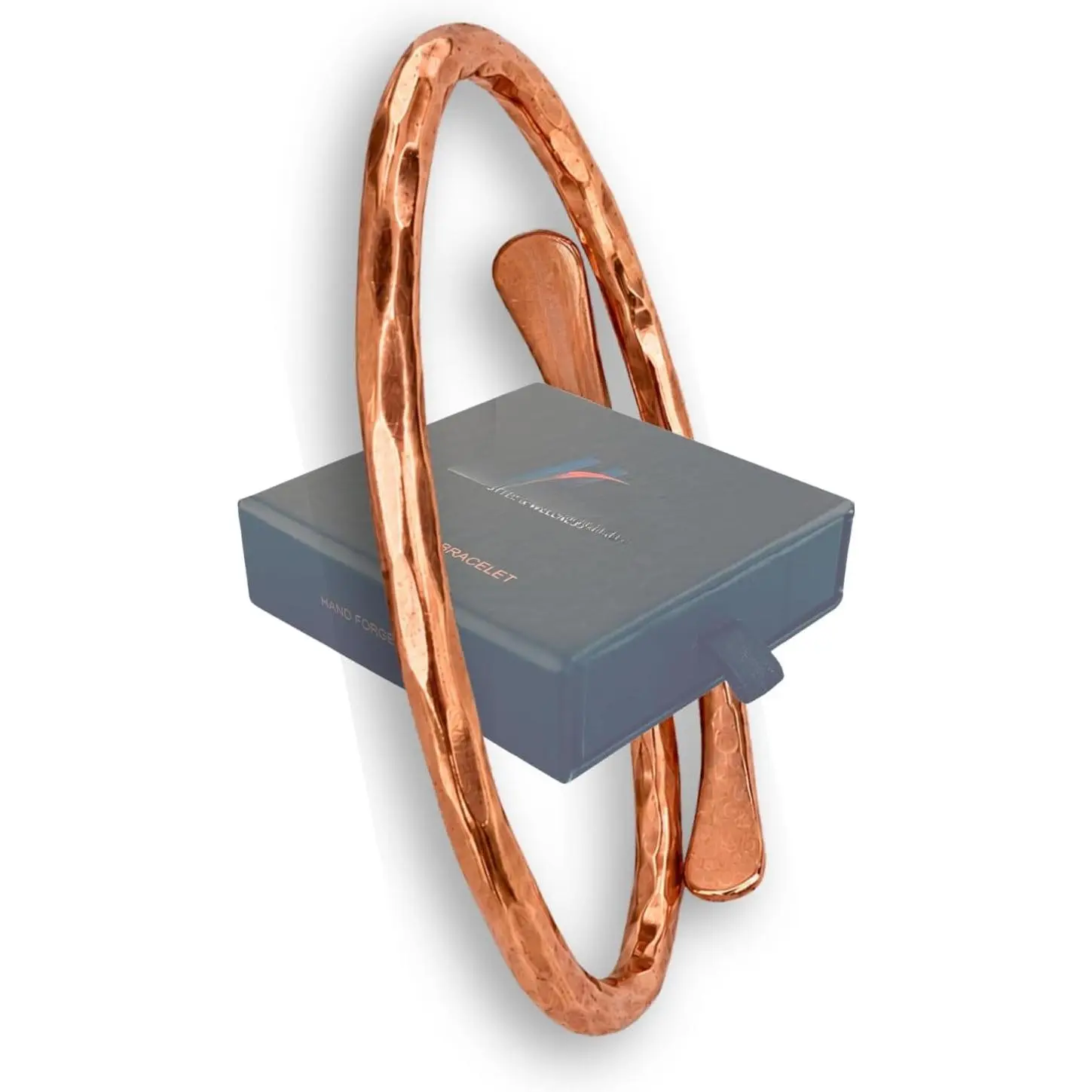 Hand Forged  Pure Copper Bracelet. Made with Solid High Gauge Copper and  benefits.  your well-being in style…
