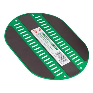 8 Inch Magnetic Mud Pan Grip for Drywall Taping, Steel Construction, Strong Magnet Holds Pan Securely
