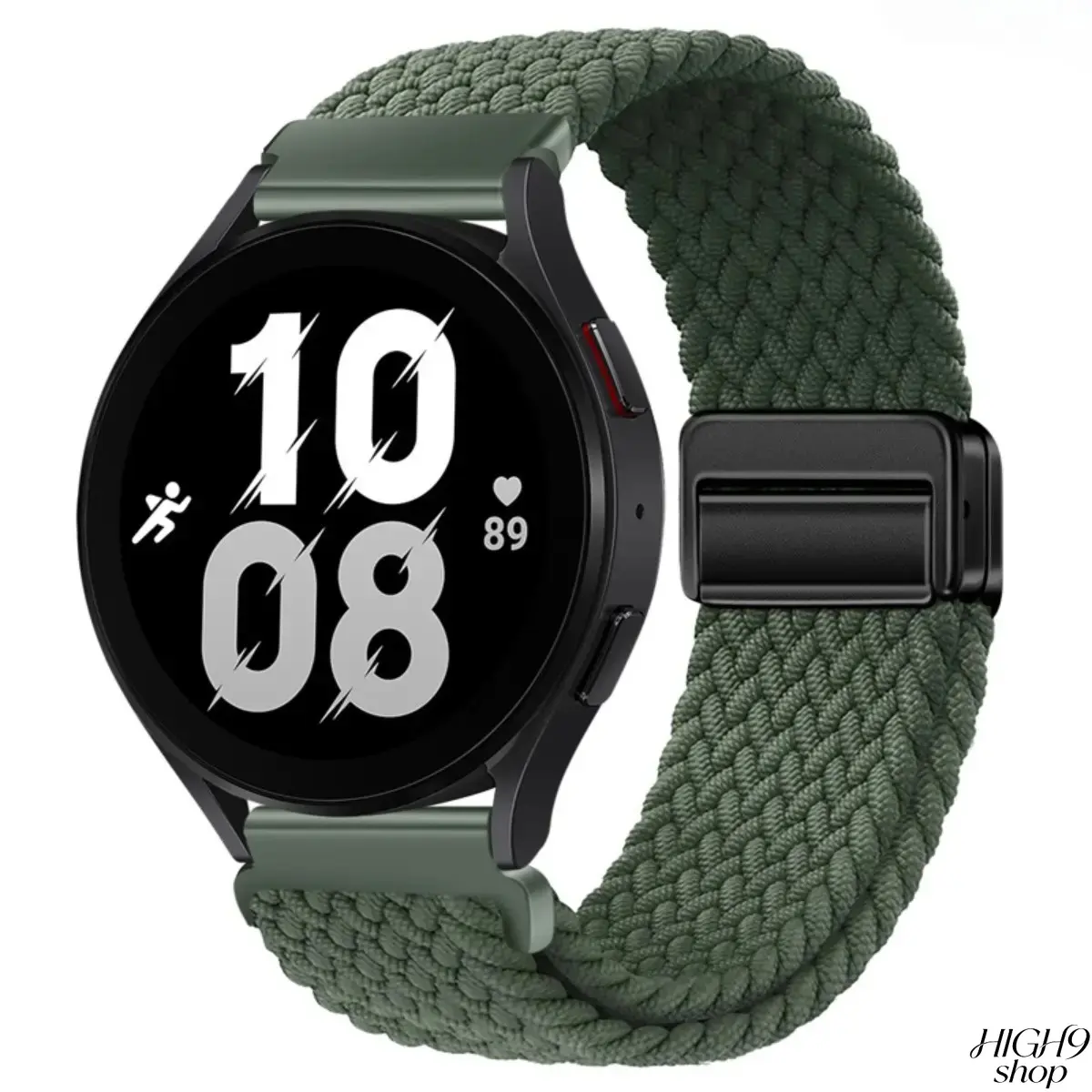 Magnetic Buckle Woven Nylon Smartwatch Wrist Strap, Soft Breathable Adjustable Replacement Band Available in 18mm/20mm/22mm Sizes, Universal Wearable Accessory Ideal for Sports Workouts and Daily Casual Outfits, Fits Most Mainstream Smartwatches, Only The