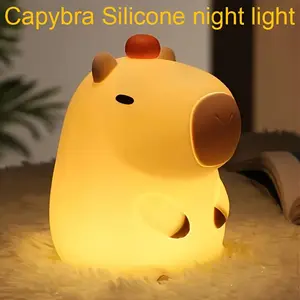 Capybara Night Light with Multi-Level Dimming