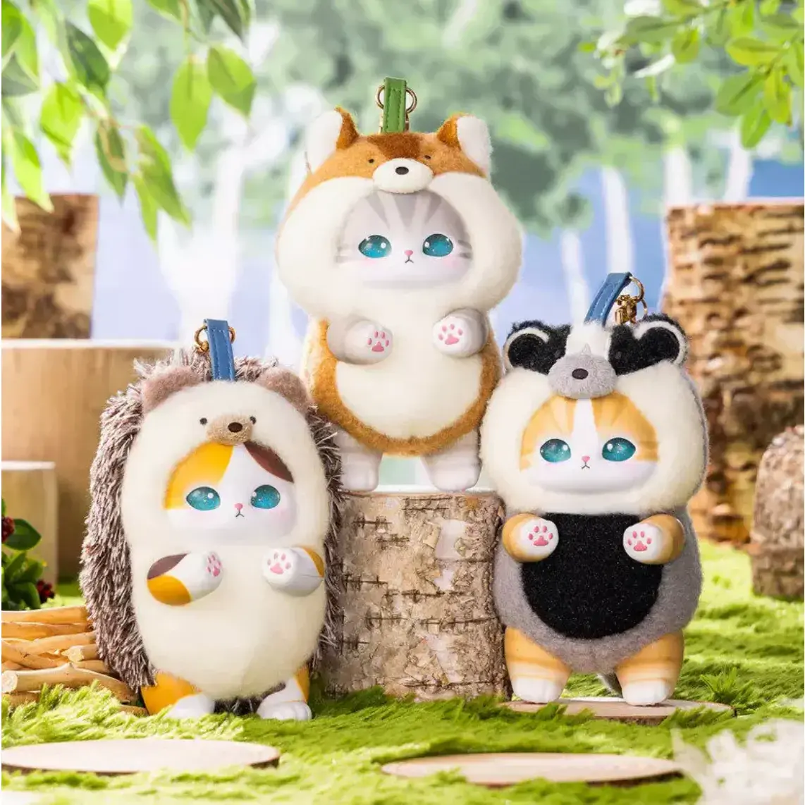 1805. MOFUSAND Nordic Kittens Series Plush Blind Box 1805. MOFUSAND Nordic Kittens Series Plush Blind Box