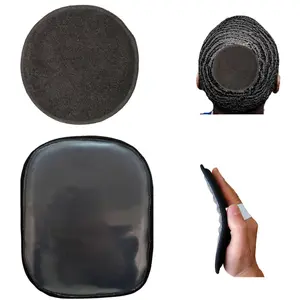 360 Wave Compression Patches Hair Care Set for Black Men, Laydown 360 Wave Pad for Rapid Waving, Can Be Used Together with Wave Cap