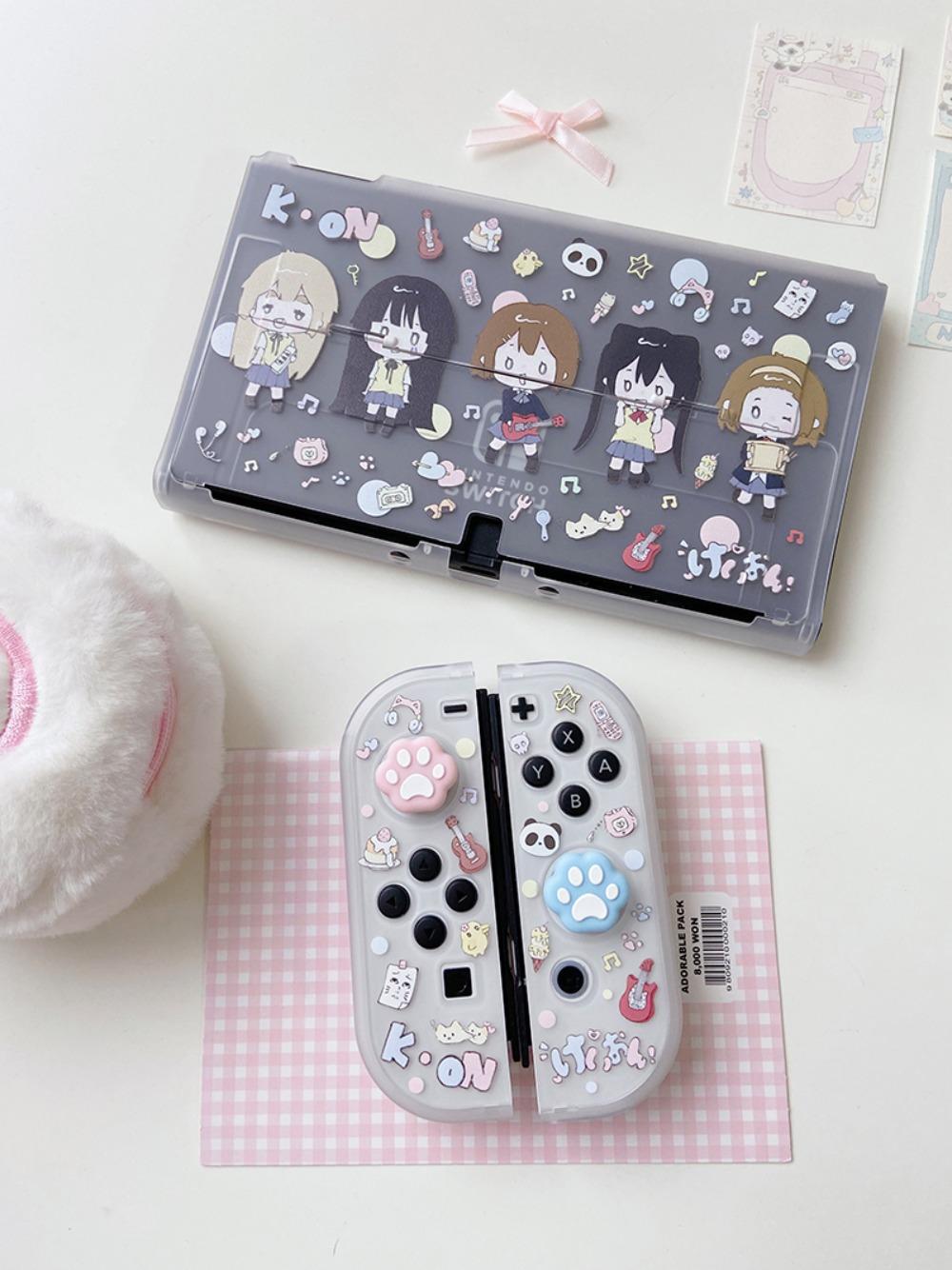 Girl Switch Protective Cover Split Controller Joy-Con Case Can Be Inserted Into The Dock for Nintendo Switch Console Oled/lite