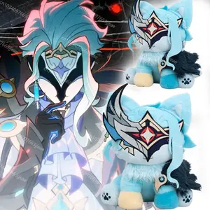 2026 New Anime Genshin Impact Il Dottore Plush The Doctor Cat Plush Doll Cute Call Of Duty Konig ‌   Plush Kawaii Plushies