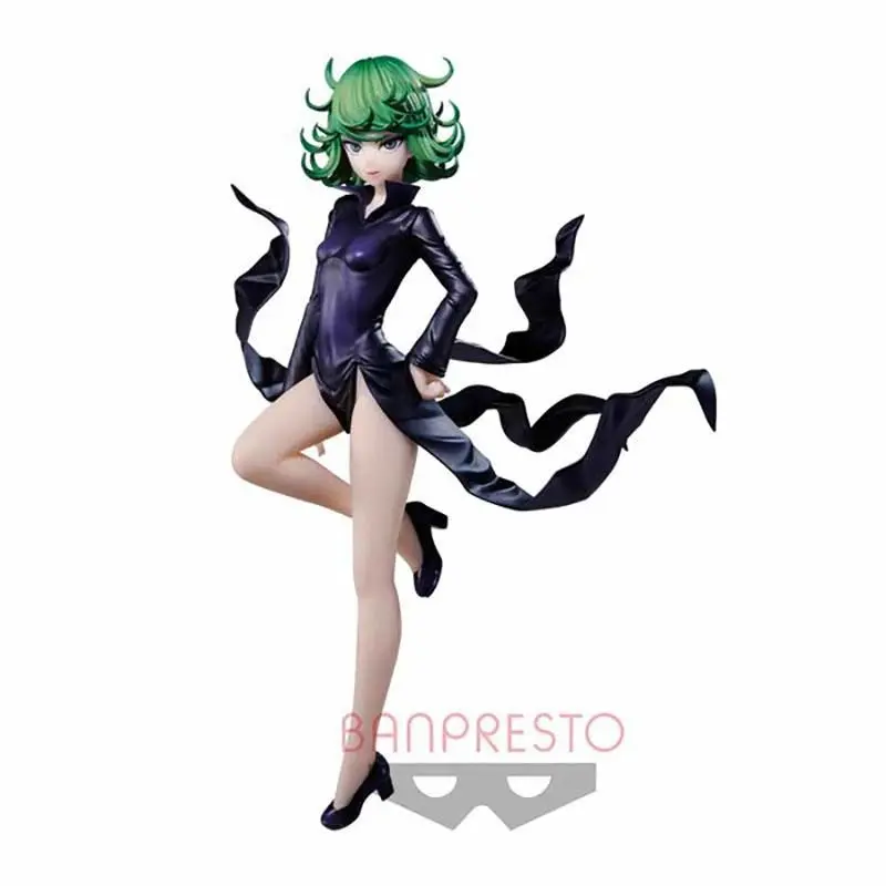 Judai Original Banpresto One Punch Man Senritsu no Tatsumaki Hurricane Jigoku no FubukiPVC Action Figure Model Doll Toys