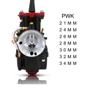 Pwk 21 24 26 28 30 32 34 Carburateur 2T 4T Universal Motorcycle carburetor For Yamaha Mikuni Koso For ATV Carburador 2 Tempos