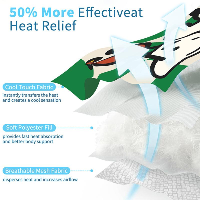 Ice Silk Cooling Pet Mat – Washable, Non-Slip, Use as Bed, Crate Pad or Potty Mat for Dogs & Cats Ice Silk Cooling Pet Mat – Washable, Non-Slip, Use as Bed, Crate Pad or Potty Mat for Dogs & Cats