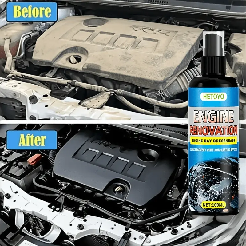 Professional automobile engine compartment maintenance kit, used for engine component protection. Engine Bay Cleaner