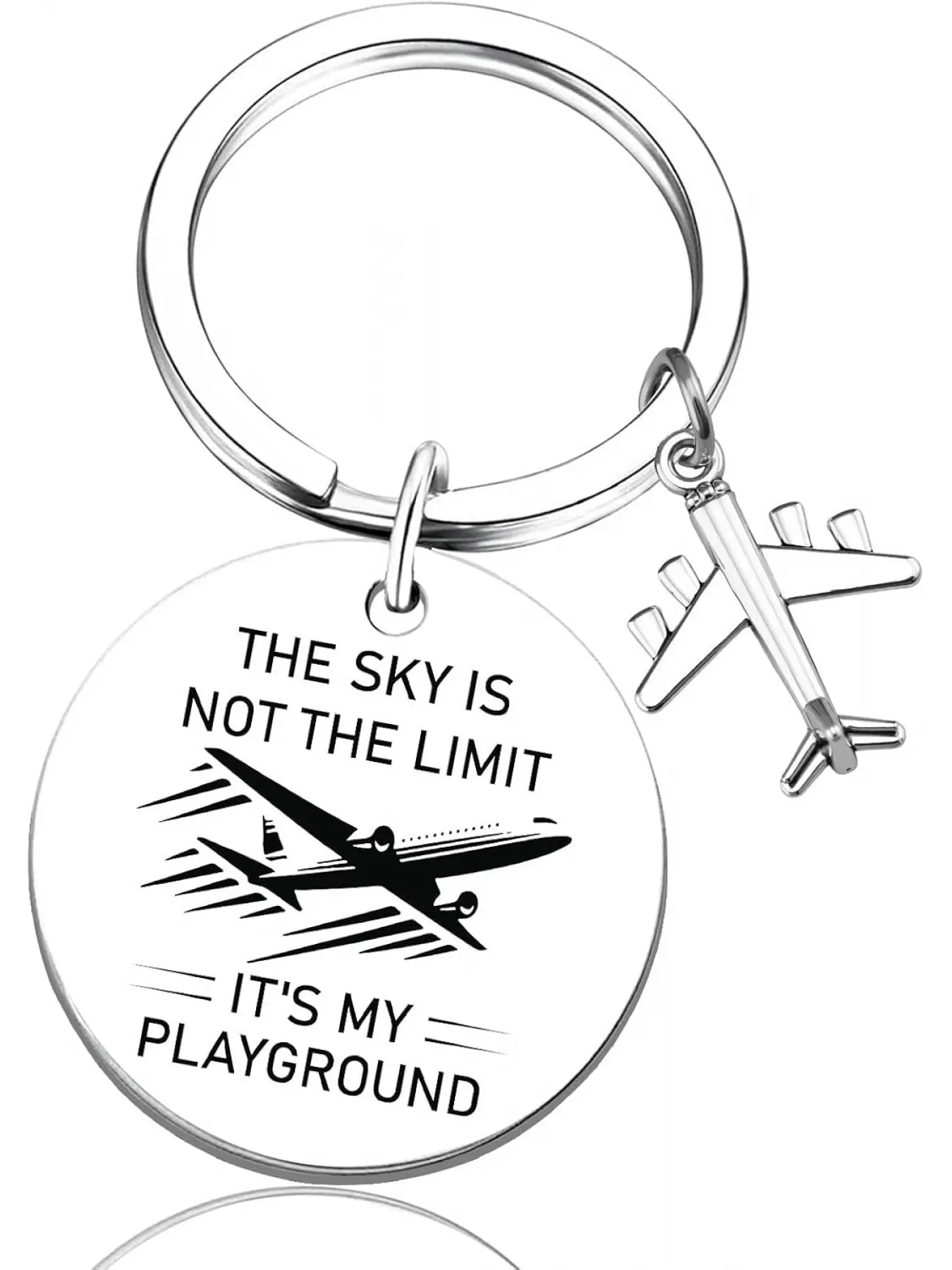 Pilot Gifts Airplane Keychain Flight Attendant Gifts Airplane Accessories Pilot Gift for Men Women Aviation Gift for Aviation Lover