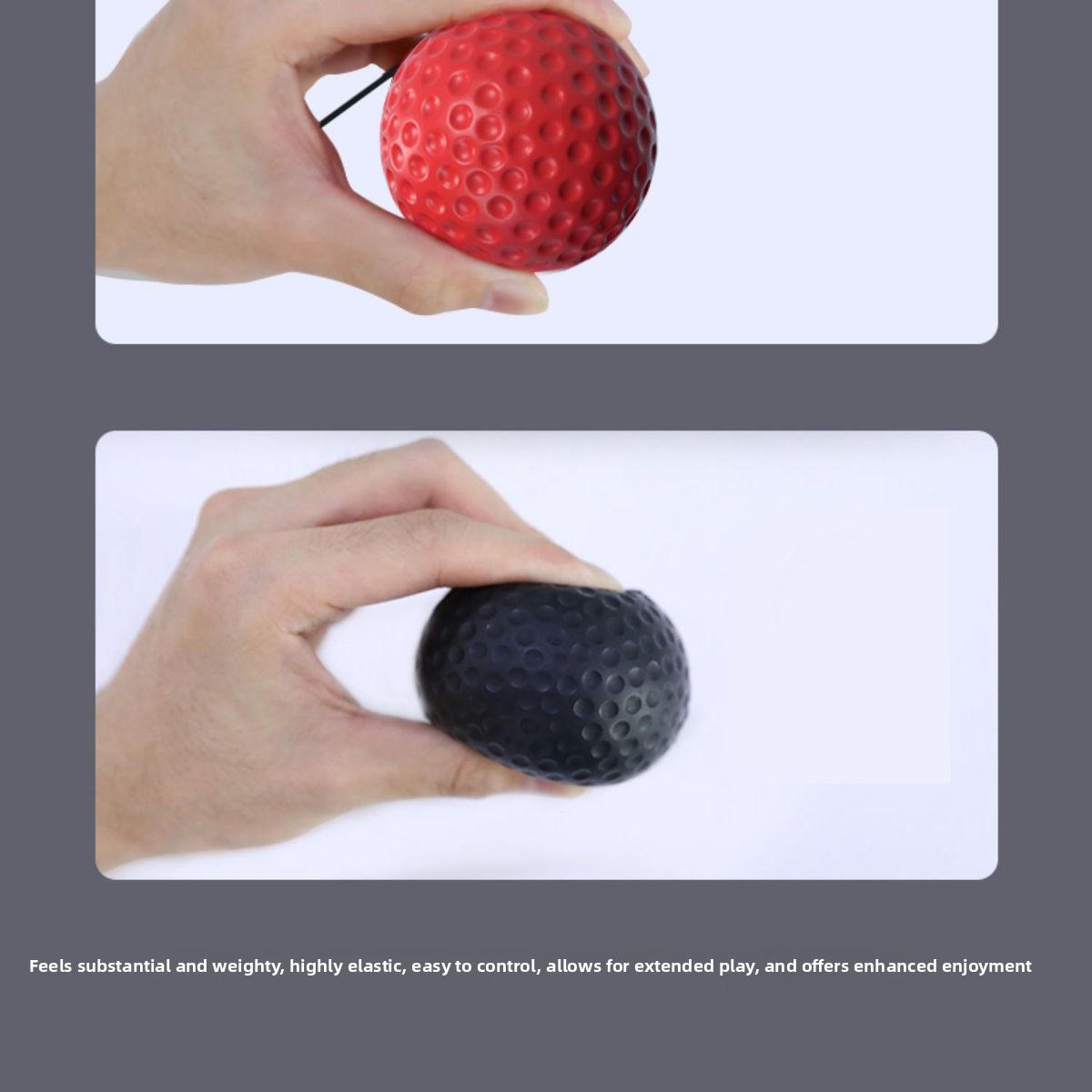 Head-mounted boxing reaction speed ball household boxing training ball decompression vent ball magic ball