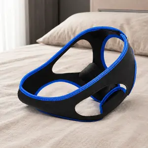 Snore Relief Strap, Anti-Snoring Device for Side Sleepers, Adjustable & Washable Nasal Breathing Aid. Improves Sleep Quality, Comfortable & Breathable Design for Men and Women. Stop Snoring Mouthpiece, Sleep Apnea Support, Nighttime Breathing Trainer.