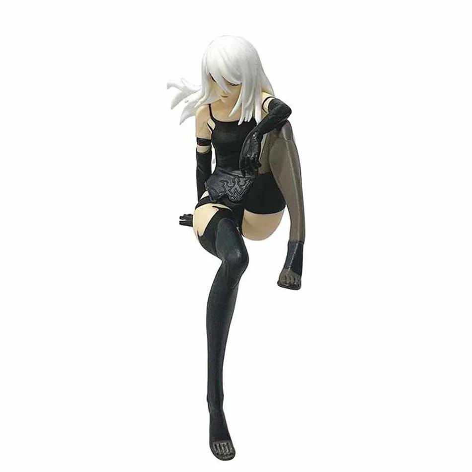15Cm Anime Original SEGA Nier:automata Ver1.1A 2B Yorha No. 2 Type B Premium Chokonose Figure PVC Model Collectible Toys