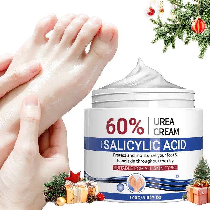 60% Urea Cream, Urea Foot Cream, Foot Care Cream, Moisturizing Foot Care Cream for Soothing Dry Skin, Foot Skin Nourish，Soothe Cracked Heels，Gentle Exfoliation, Hydrating Foot Skin Care Product for Women & Men, Cracked Heel Repair