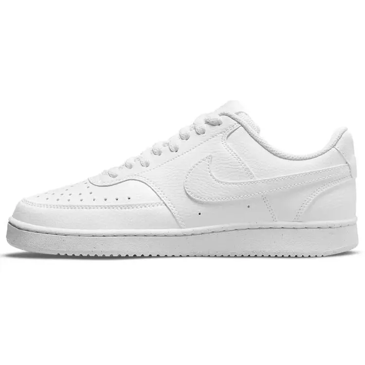 Nike Court Vision 1 Synthetic Low Top Sneakers for Women – Breathable, Pure White Verifiable, with credentials and supporting global authentication