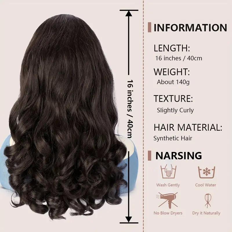 DB-Fluffy Short Curly Yaki Ponytail Drawstring Hairpiece Easy Wear Pony Tail Wig-DB