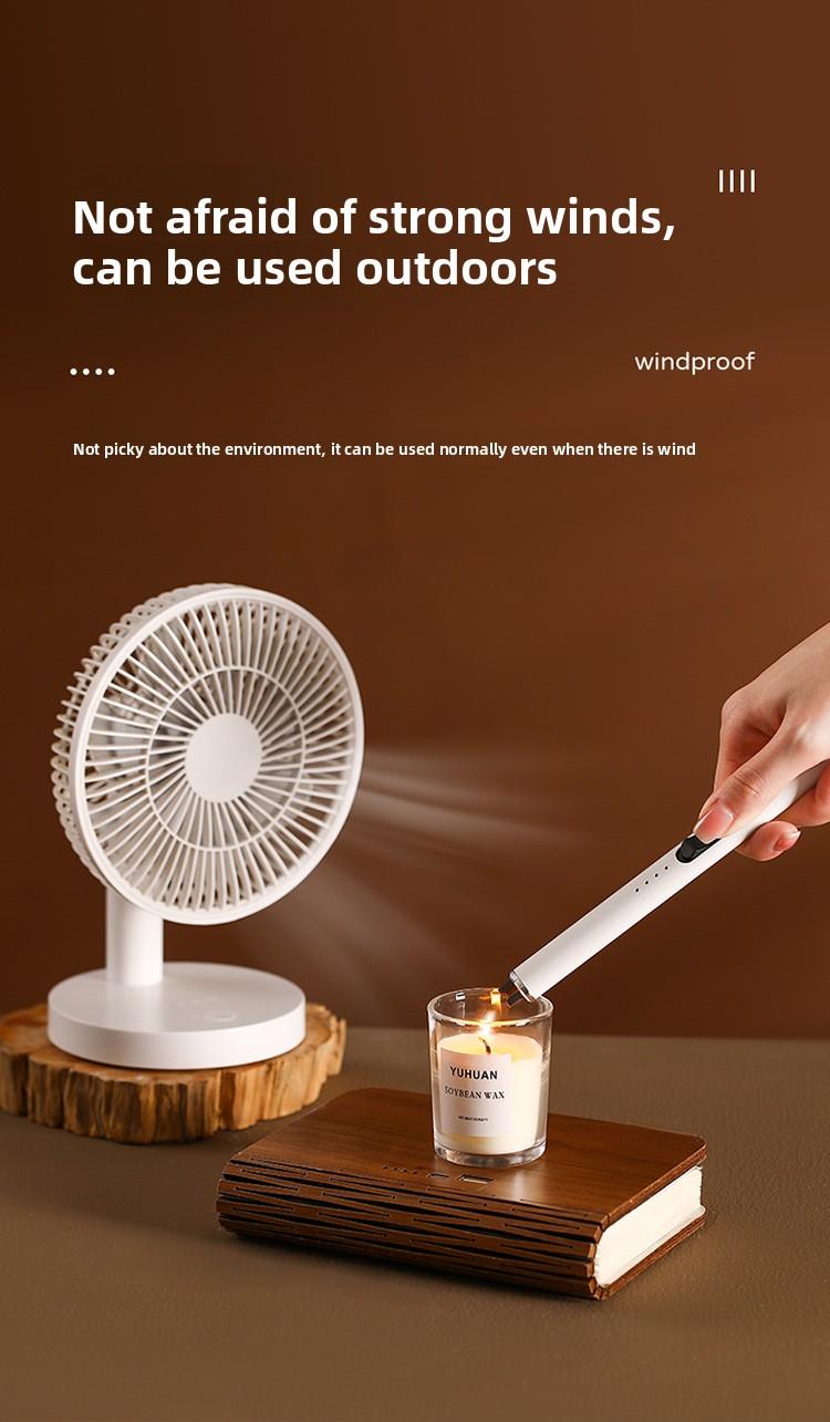 FaSoLa Aromatherapy Candle Igniter, Long-Handle Incense Lighter, Windproof Special Gas Stove Electronic Pulse Lighter