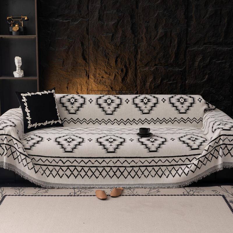 Moroccan Style Sofa Cover - Non-slip Thickened Sofa Cover, Easy-Clean Sofa Protector for Home & Pet Owner - Washable Sofa Slipcover #TOP PICKS