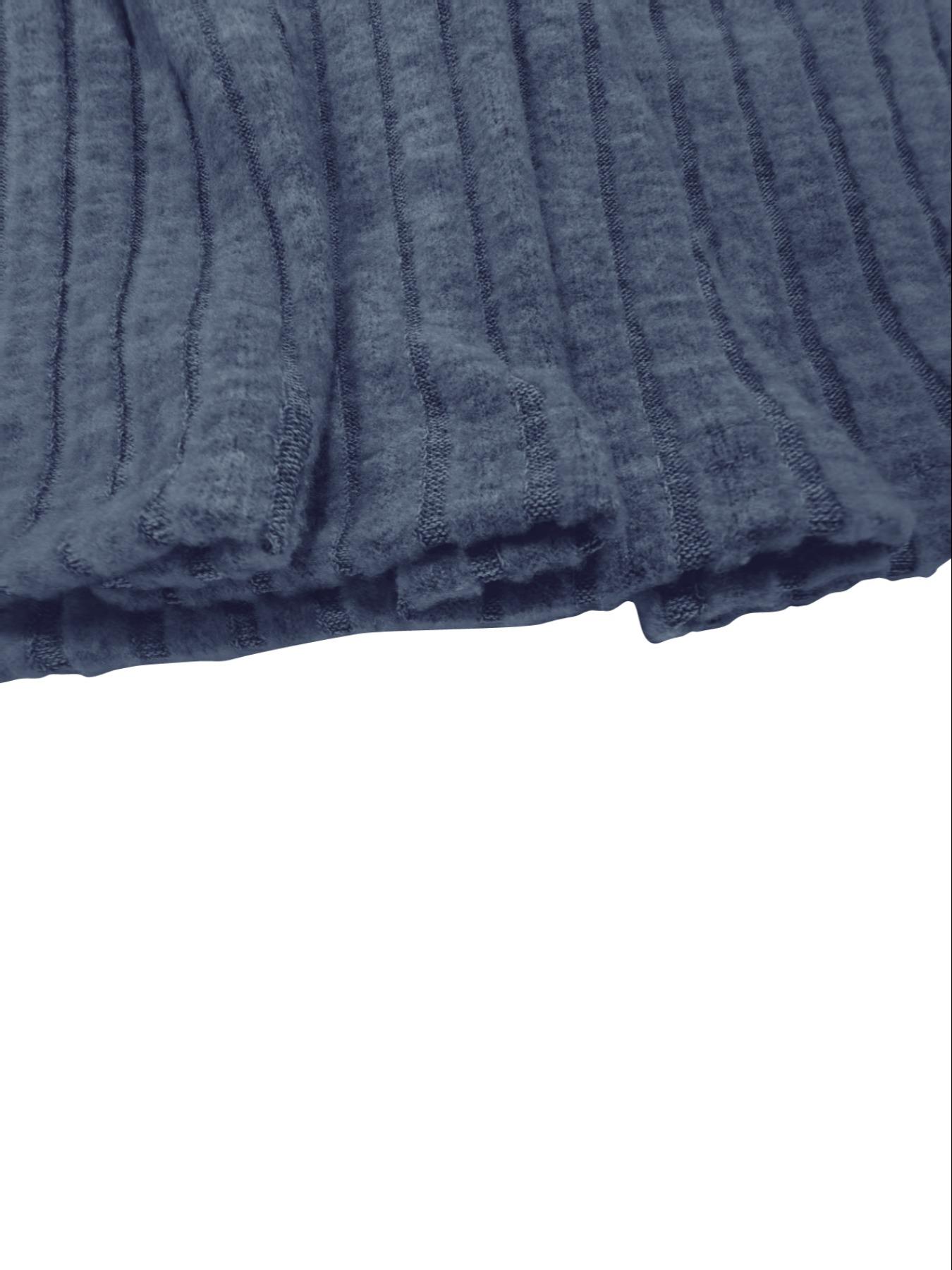 Women's Casual Slim-Fit Long Sleeve Dress, Plain A-Line Design, Moderate Fabric, Perfect for Fall & Winter Seasons