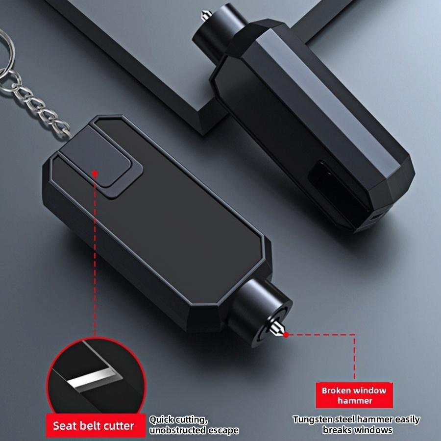 Car Window Breaker, Multi-functional Emergency Escape Tool for Vehicles, Safety Hammer, Car Rescue Vehicle Interior Glass Breaker, Emergency Device