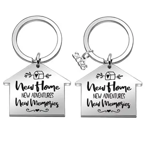 Personalized New Home Milestone Charm | Housewarming Adventure Keepsake