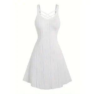 Cross-Suspender Dress