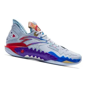 Anta Crazy Storm 5 Basketball Shoes for Men – Magic Potion Design, Cushioned, Non-Slip, Durable Verifiable, with credentials and supporting global authentication