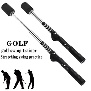 Golf Swing Practice Rod, Adjustable Golf Training Stick, Indoor Outdoor Use, Golf Practice Equipment, Versatile Golf Swing Trainer
