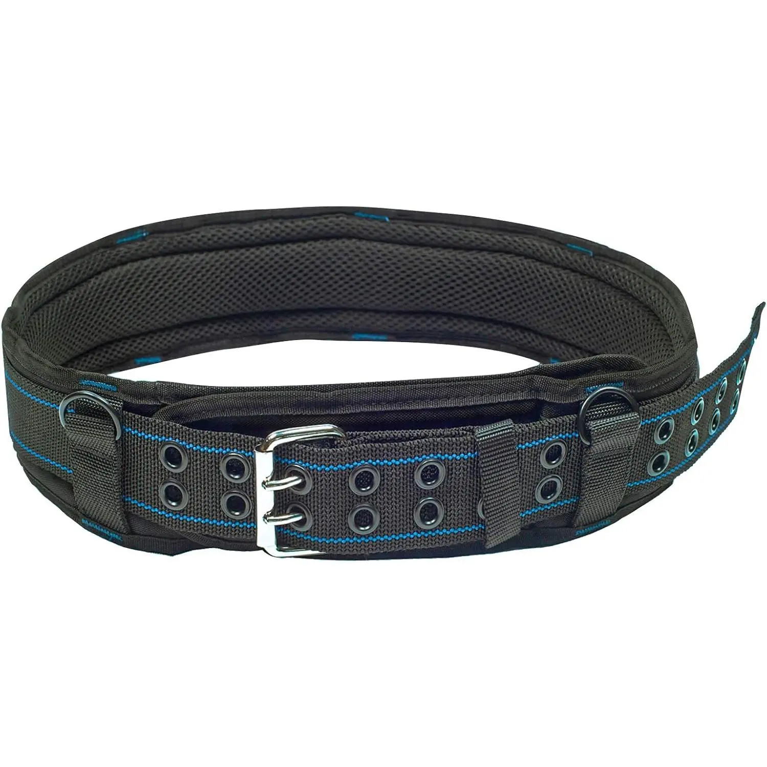 3 inch Padded Tool Belt Work Tool Belt for Heavy Duty Work(Blue and Black)  Brown Thickened Canvas Casual Work Belt with Alloy Buckle  Work with construction site workwear