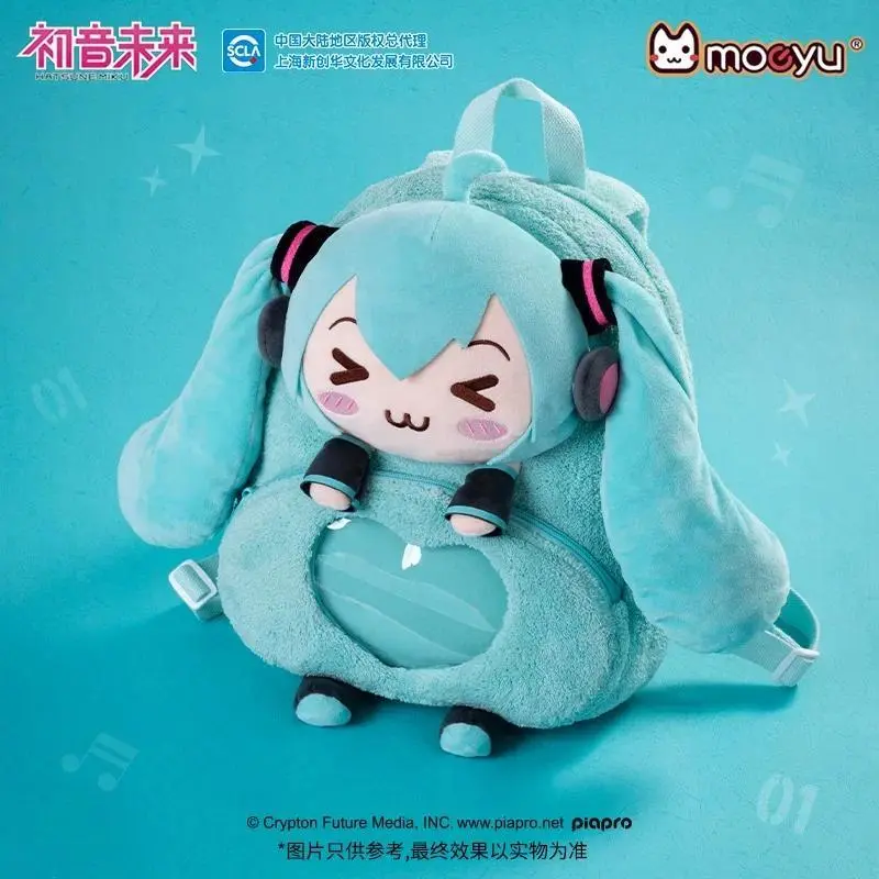 2026 new hot item Anime Hatsune Miku Ita Bag Backpack Cosplay Vocaloid Men Women Plush Backpacks Itabag Kawaii Miku Bag Travel Casual School Bag