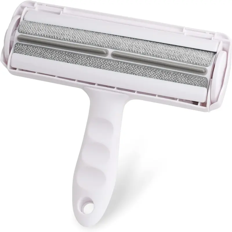 Reusable Pet Hair Remover Roller, Fur Removal Tool, Clean Dog & Cat Fur from Sofa & Carpet