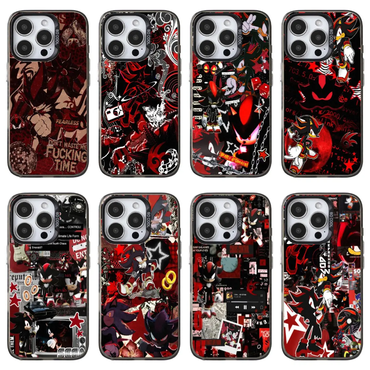 Shadow Hedgehog phone Cases For iPhone17 Pro max and Air,16 15 14 13 12 Pro,14 15 16 Plus, The perfect gift for holidays, birthdays and parties.