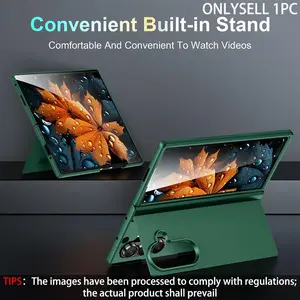 Bracket foldable phone case is compatible with Samsung Galaxy Z Fold 7, Z Fold 6, Z Fold 5, Z Fold 4 and Z Fold 3. It is a shockproof protective cover featuring a durable and stylish design, perfectly suitable for daily use. Accessories