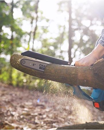 2 in 1 Cordless 8 inch Pole Saw, SeeSii Power Electric Polesaw for Tree Trimming with 2X4.0Ah batteries, Chain Saw with Extension Pole, Limb Branch Cutter Pruner CH800B #TikTokShopBlackFriday