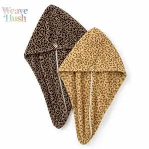 2 Pack Ultra Absorbent Quick Dry Microfiber Hair Turban Caps, Enlarged Thickened Skin-Friendly Lazy Shower Hair Wrap, Soft Comfortable Bath Accessory for Post-Shower Fast Drying, Ideal for Daily Bathroom Use, Skincare Routine and After-Bath Lazy Hair Styl