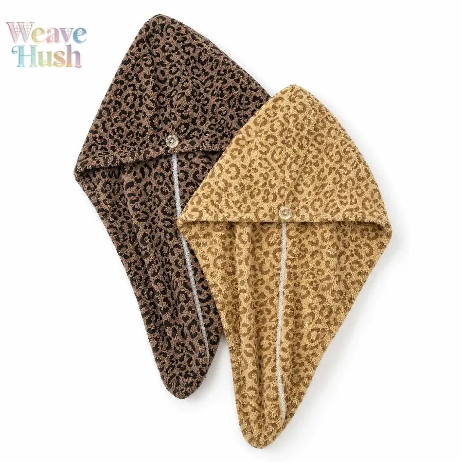 2 Pack Ultra Absorbent Quick Dry Microfiber Hair Turban Caps, Enlarged Thickened Skin-Friendly Lazy Shower Hair Wrap, Soft Comfortable Bath Accessory for Post-Shower Fast Drying, Ideal for Daily Bathroom Use, Skincare Routine and After-Bath Lazy Hair Styl