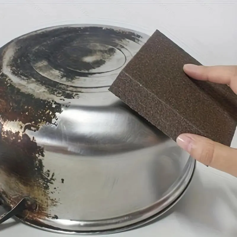 Silicon Sponge Brush, Perfect Kitchen Cleaning Tool, Ideal for Restaurants/businesses, Durable Kitchen Scrubber Pad
