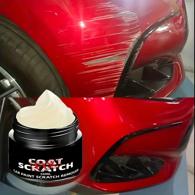 Upgraded Car Scratch Remover & Swirl Remover Gel Kit - All-in-One Polish & Wax Formula for Paint Repair, Scratch Removal Suitable for, Motorcycles, Boats, RVs, Aircraft - Use on