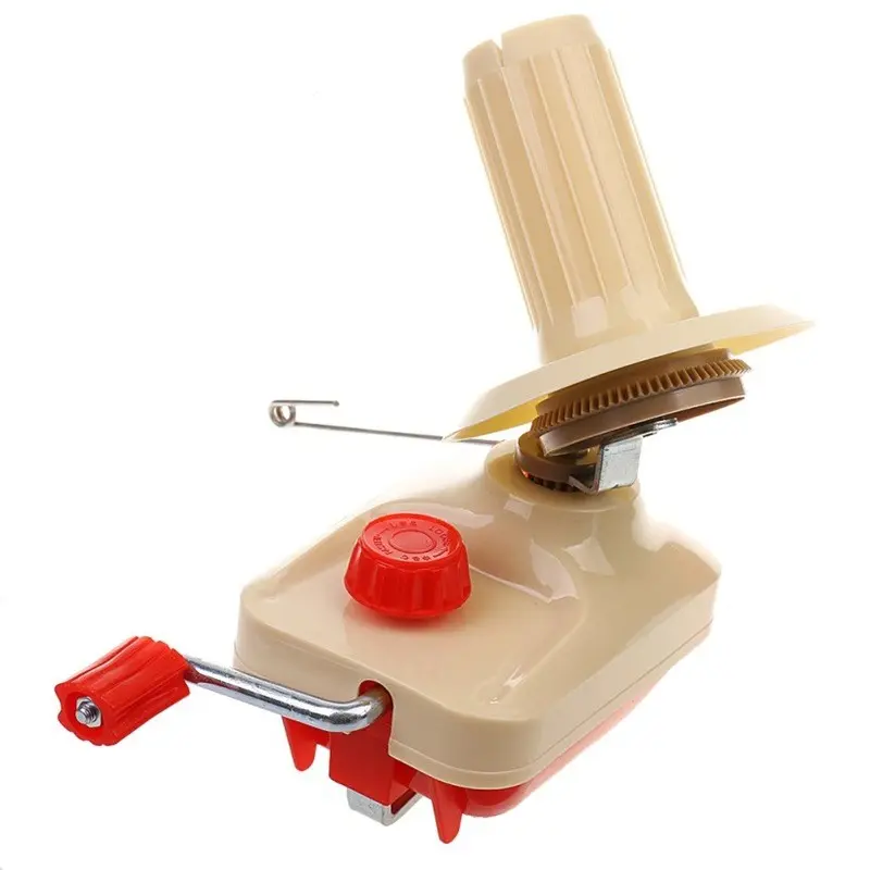 Yarn Ball Winder, Efficient Yarn Cake Winder with Low Noise, Portable Spinner for Crochet Knitting, Easy Installation, Ideal for Crafters