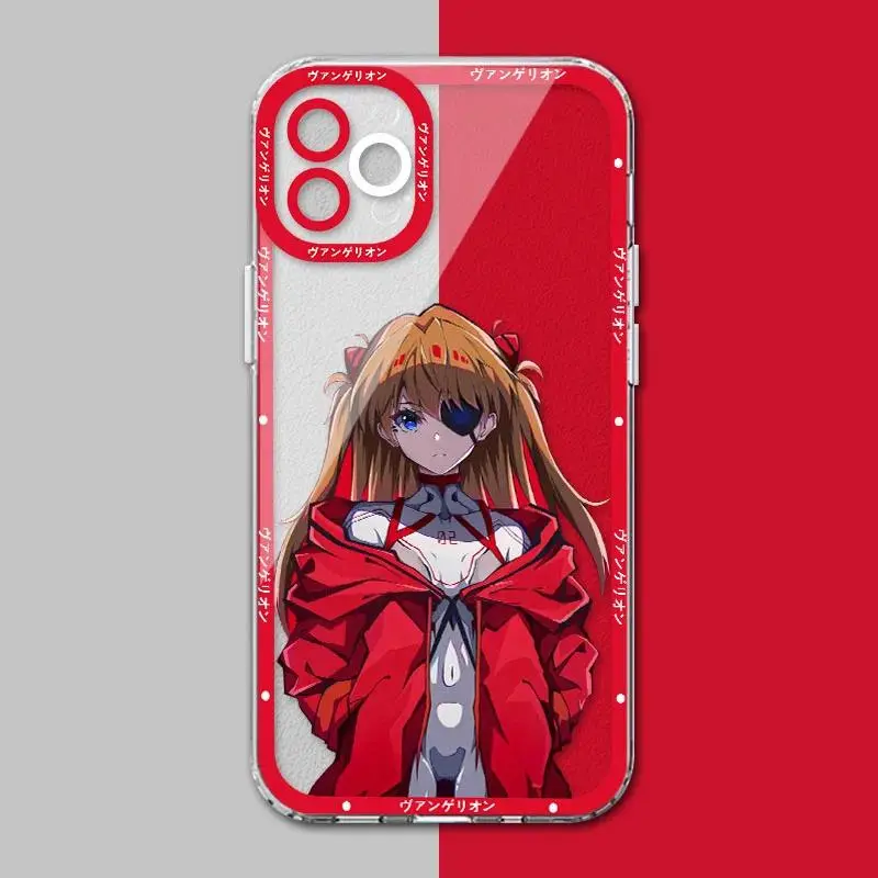 EVA Mecha Rei Ayanami Asuka Matte Anti-Drop Full Protection Phone Case, Smartphone Cellphone Handheld Devices Accessories For iPhone 11 12 13 14 15 16 17 Pro Max