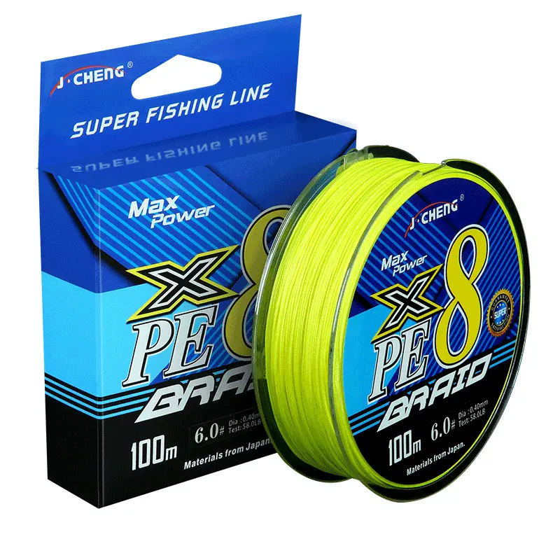 Dali horse fishing line pe line 8 braided luya pe main line long shot black sea fishing line 100m braided line fishing gear fishing line