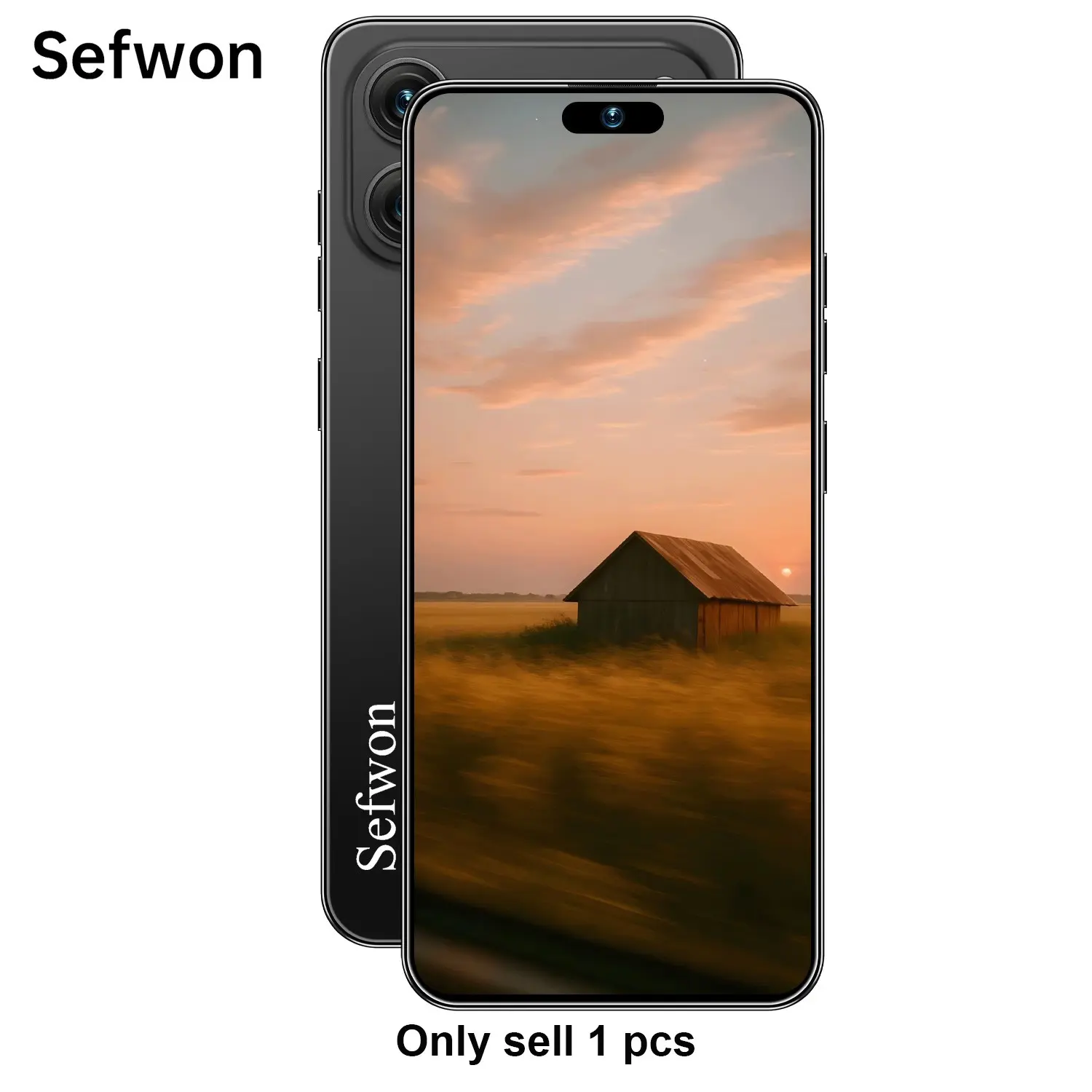I25 Ultra Android Unlocked Smartphone, 6gb+64GB RAM, 5000mah Battery, 16mp+20mp Camera, 4g Network, Dual Sim, 6.93-Inch Screen, Octa-Core Cpu