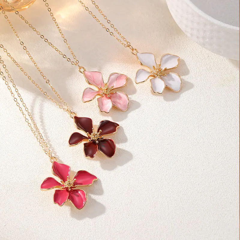 Boho Floral Butterfly Charm Bag Accessory - Dainty White Enamel Gold-Plated Chain, Minimalist Secure Clasp, Lightweight Daily Wear, Birthday Gift for Minimalist Outfits, Comfortable Neutral Tones Jewelry