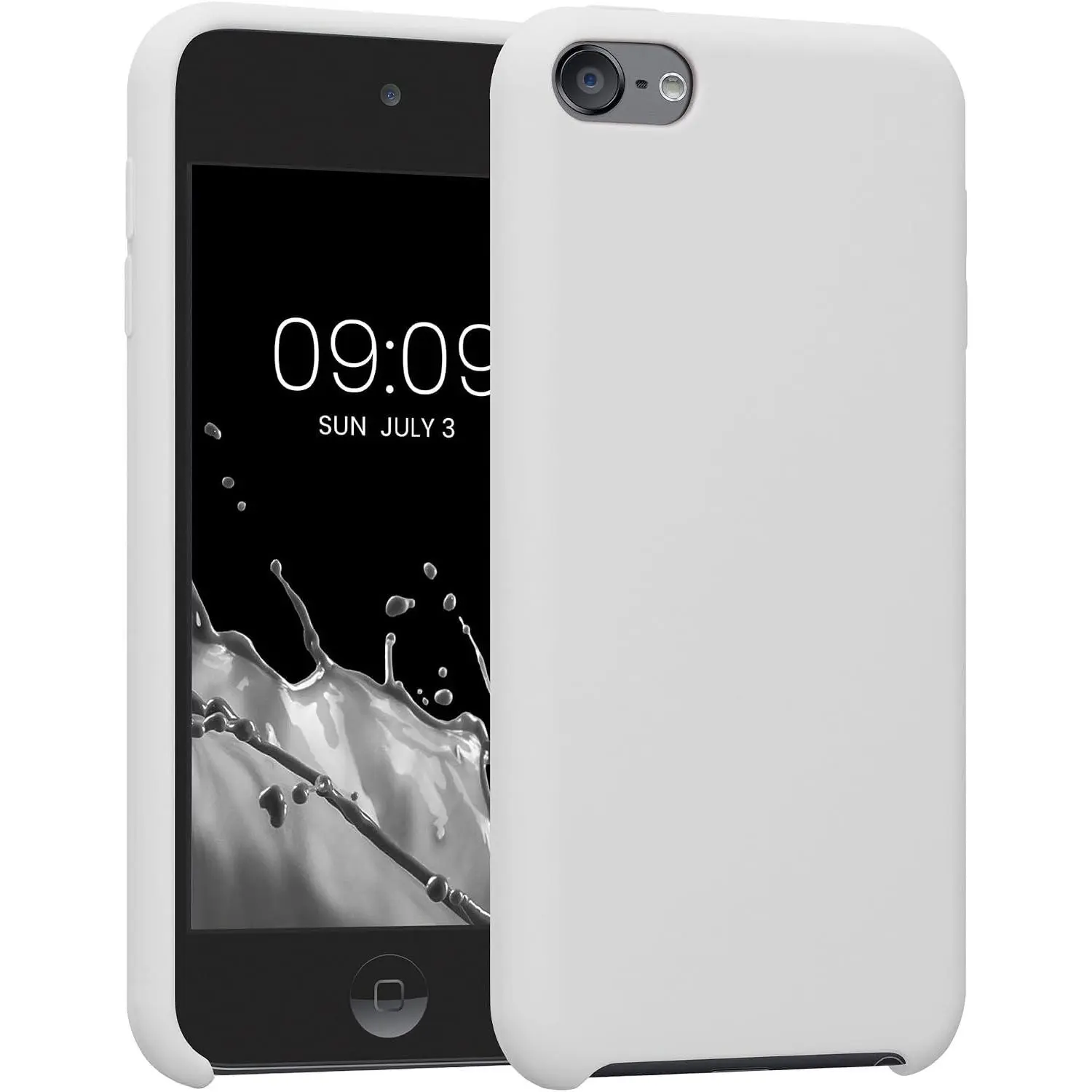 TPU  Case Compatible with  iPod  6G / 7G (6th and 7th Generation) - Case Soft Flexible Protective Cover - White Matte