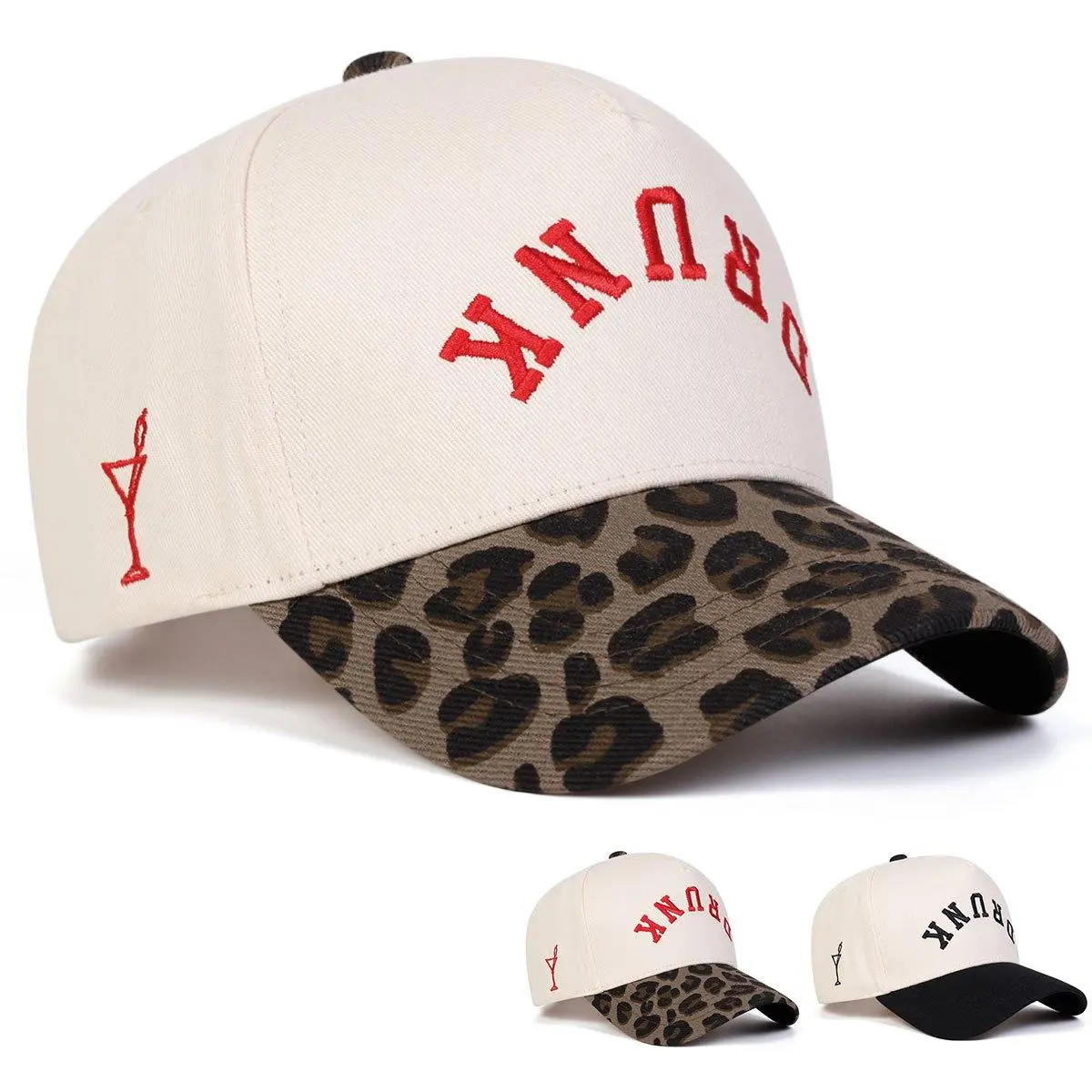 Unisex Letter Embroidered Patchwork Baseball Cap Outdoor Adjustable Sunscreen Leisure Hat Spring Autumn Travel Tourism Beach Vacation
