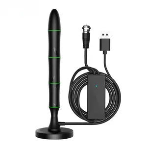 AN-2004N Best Customized 4.5/25DB Indoor Digital TV Antenna for 4K HDTV Receiving UHF & VHF 3M Cable Length Free Channels
