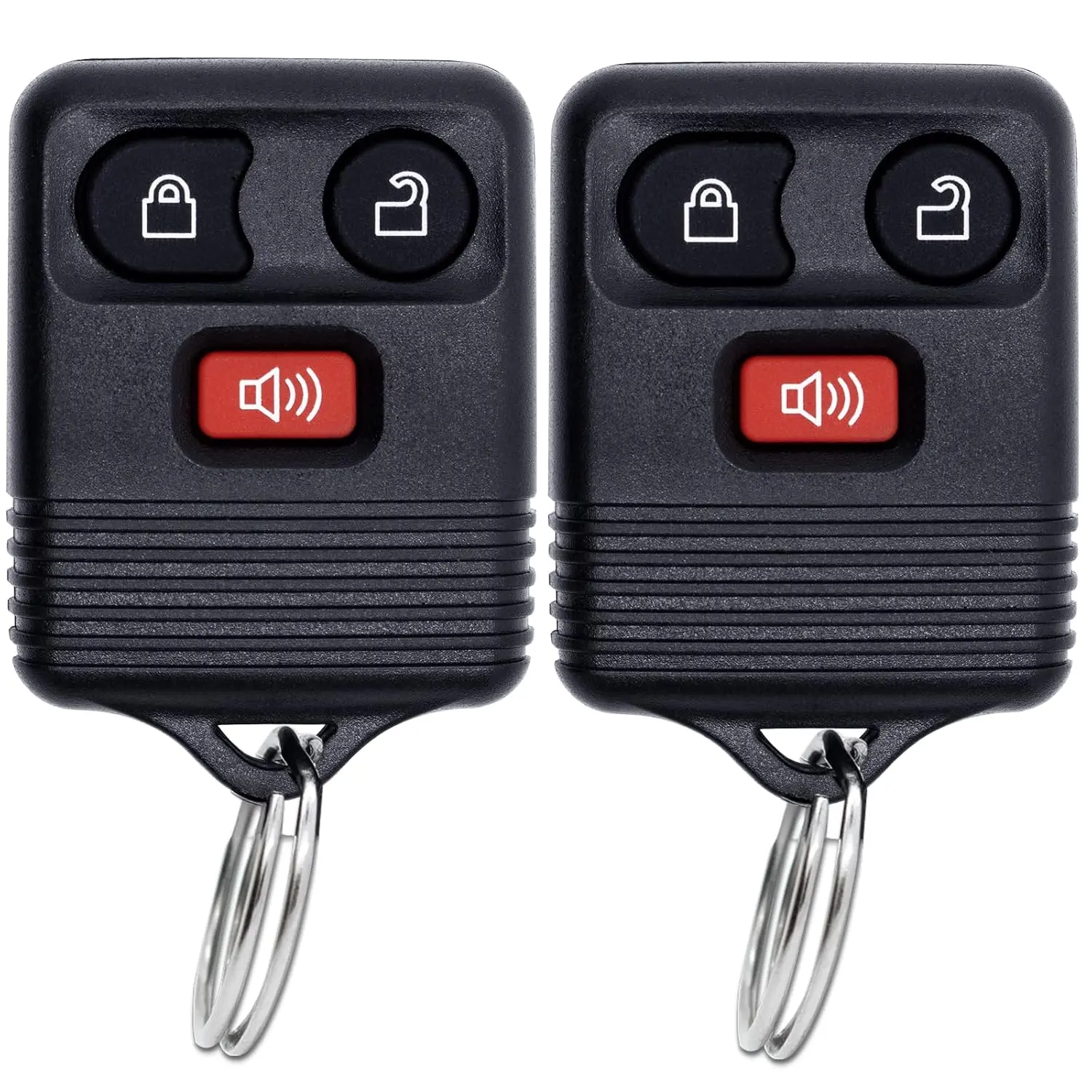 New Update Keyless Entry Key Fob Replacement Keyless Entry Remote Car Keys Fits for 1998-2016 Ford, Mazda, Mercury, Lincoln with FCC ID: CWTWB1U331 (Four)
