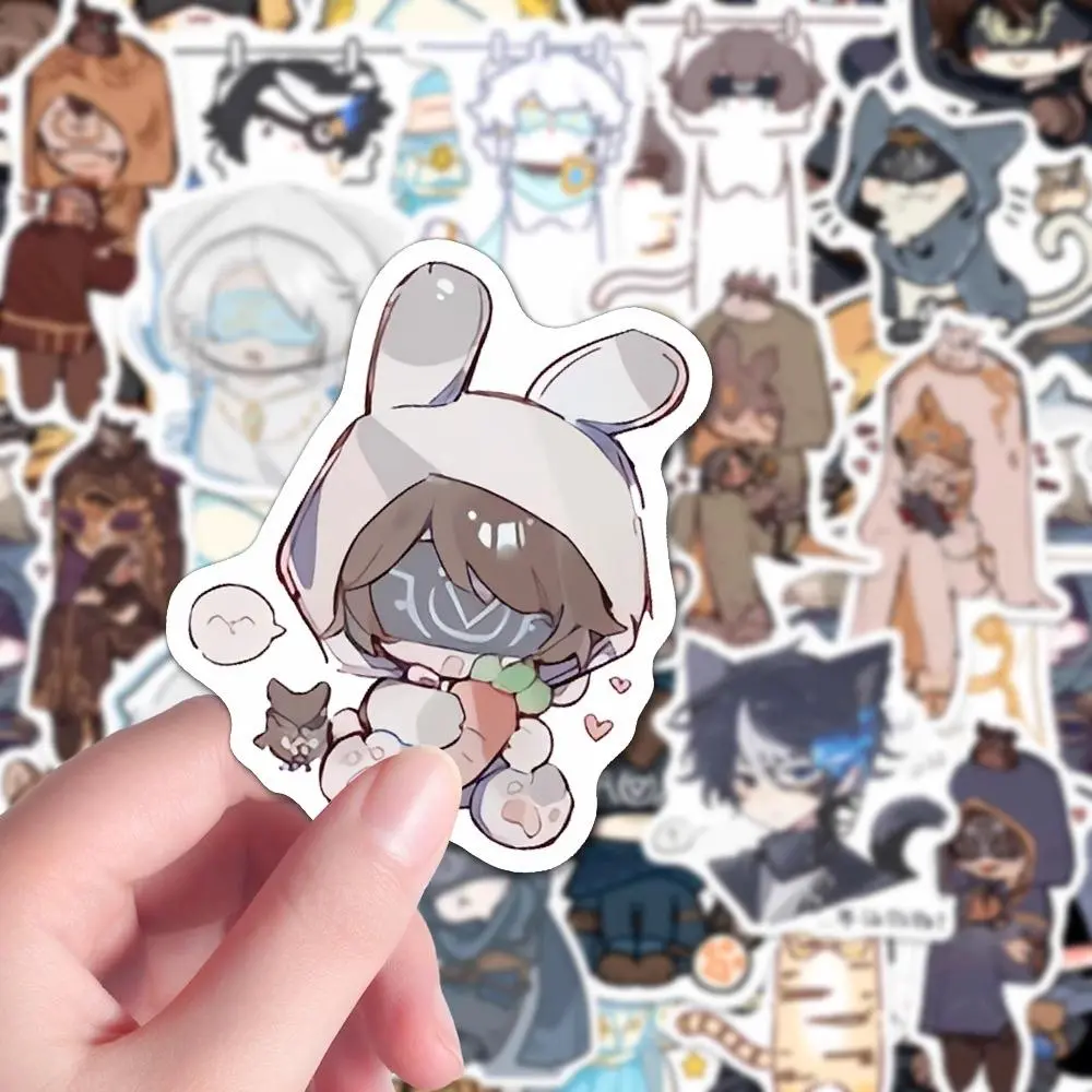 10/49Pcs Cartoon Games Identity V Figure Seer Eli Clark Stickers for Suitcase Water Cup Decoration Phone Case Helmet Stationery
