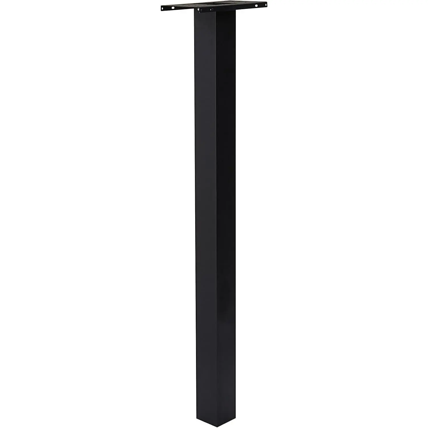 Brighton Aluminum Mailbox Post, Black | Heavy-duty post with weather-resistant outdoor build and a rust-resistant powder-coat finish.