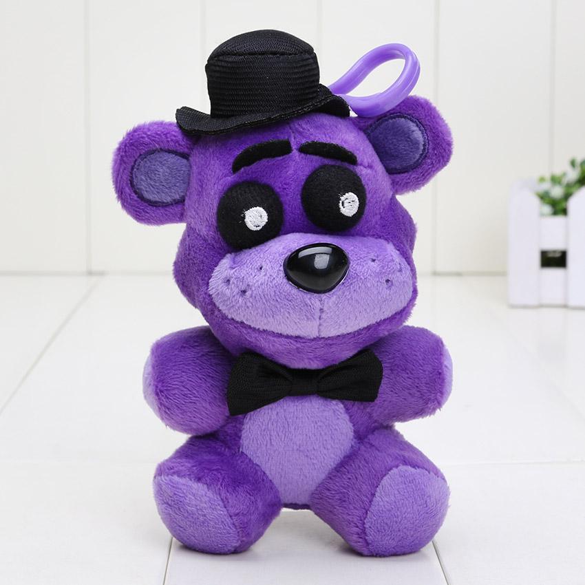 Plush Doll Pendant FN Bear Series Bonnie Rabbit Brown Bear Fox and Other Plush Pendants Male and Female Birthday Gifts